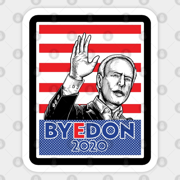 Byedon 2020 Sticker by opoyostudio